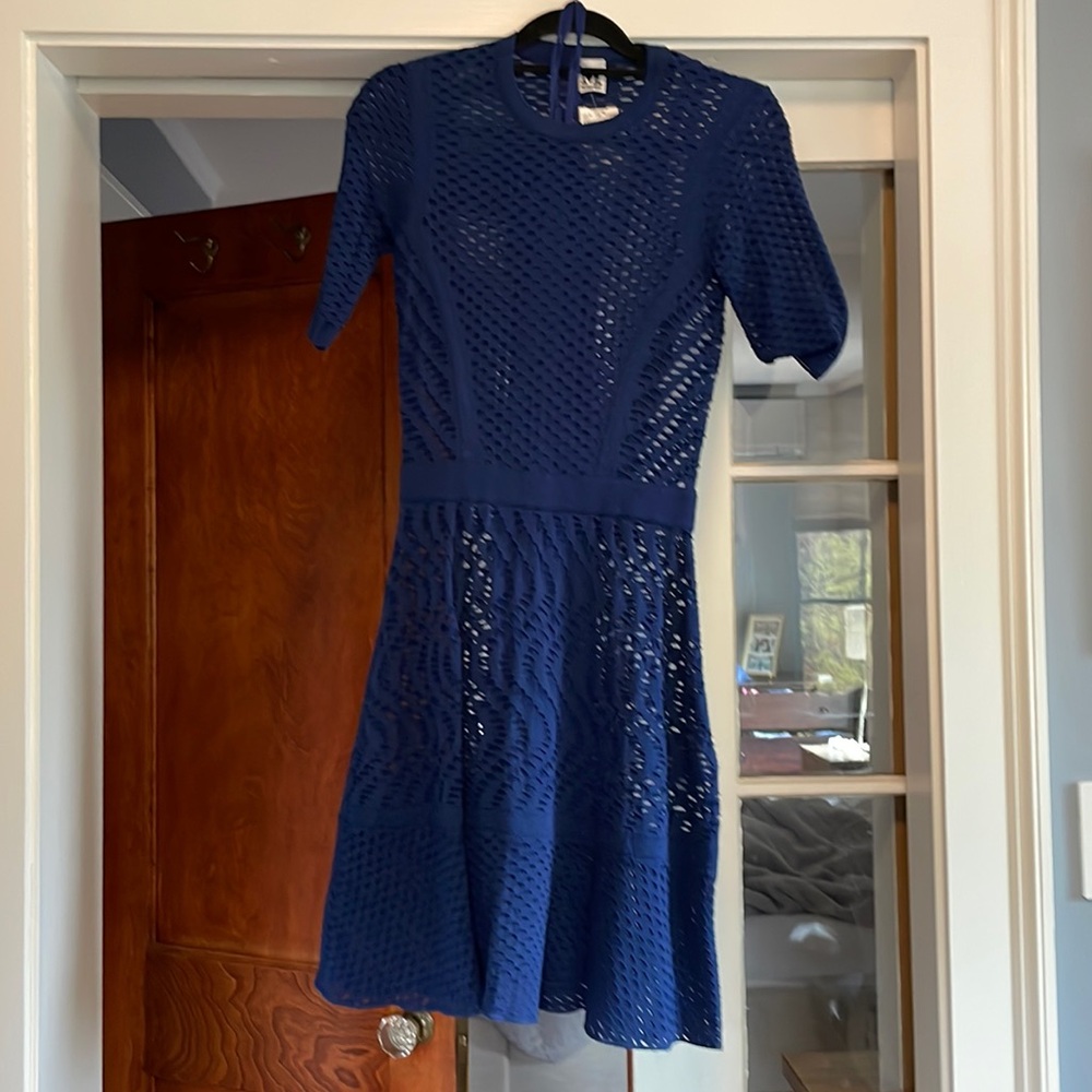 Missoni perforated dress with slip